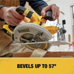 Dewalt DCS570B 20V MAX Li-Ion 7-1/4 In. Cordless Circular Saw (Tool Only) -Tool Store dewndcs570b c