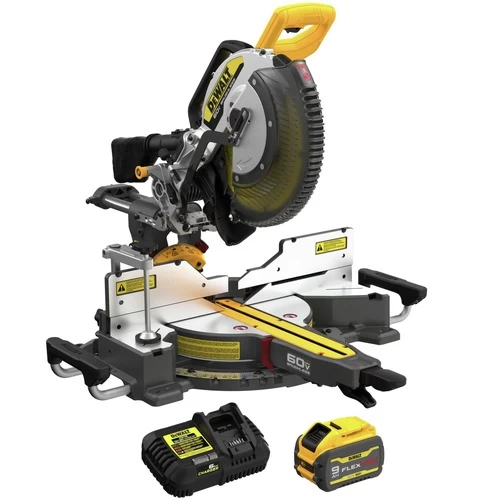 Dewalt DCS781B 60V MAX Brushless Lithium-Ion Cordless 12 In. Double Bevel Sliding Miter Saw (Tool Only) 1 Dewalt DCS781B 60V MAX Brushless Lithium-Ion Cordless 12 In. Double Bevel Sliding Miter Saw (Tool Only)