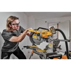 Dewalt DCS781B 60V MAX Brushless Lithium-Ion Cordless 12 In. Double Bevel Sliding Miter Saw (Tool Only) 39 Dewalt DCS781B 60V MAX Brushless Lithium-Ion Cordless 12 In. Double Bevel Sliding Miter Saw (Tool Only) -Tool Store dewndcs781b s
