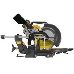 Dewalt DCS781X1 60V MAX Brushless Sliding Double Bevel Lithium-Ion 12 In. Cordless Miter Saw Kit (9 Ah) -Tool Store dewndcs781x1 f