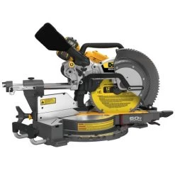 Dewalt DCS781X1 60V MAX Brushless Sliding Double Bevel Lithium-Ion 12 In. Cordless Miter Saw Kit (9 Ah) -Tool Store dewndcs781x1 g