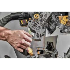 Dewalt DCS781X1 60V MAX Brushless Sliding Double Bevel Lithium-Ion 12 In. Cordless Miter Saw Kit (9 Ah) -Tool Store dewndcs781x1 n