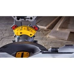 Dewalt DCS781X1 60V MAX Brushless Sliding Double Bevel Lithium-Ion 12 In. Cordless Miter Saw Kit (9 Ah) -Tool Store dewndcs781x1 r