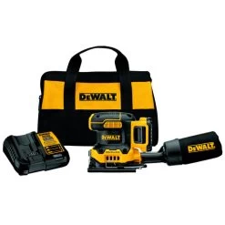 Dewalt DCW200D1 20V MAX XR Lithium-Ion Variable Speed 1/4 In. Sheet Cordless Sander Kit (2 Ah)