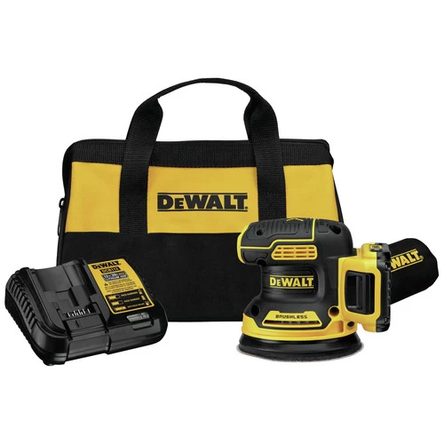 Dewalt DCW210D1 20V MAX XR Brushless Lithium-Ion Variable Speed 5 In. Cordless Random Orbital Sander Kit (2 Ah) 1 Dewalt DCW210D1 20V MAX XR Brushless Lithium-Ion Variable Speed 5 In. Cordless Random Orbital Sander Kit (2 Ah)