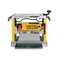 Dewalt DW734 120V 15 Amp Brushed 12-1/2 In. Corded Thickness Planer With Three Knife Cutter-Head