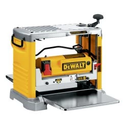 Dewalt DW734 120V 15 Amp Brushed 12-1/2 In. Corded Thickness Planer With Three Knife Cutter-Head -Tool Store dewndw734 b