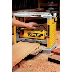 Dewalt DW734 120V 15 Amp Brushed 12-1/2 In. Corded Thickness Planer With Three Knife Cutter-Head -Tool Store dewndw734 g