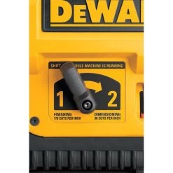 Dewalt DW735X 15 Amp 13 In. Two-Speed Corded Thickness Planer With Support Tables And Extra Knives -Tool Store dewndw735x f