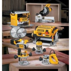 Dewalt DW735X 15 Amp 13 In. Two-Speed Corded Thickness Planer With Support Tables And Extra Knives -Tool Store dewndw735x j