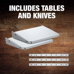 Dewalt DW735X 15 Amp 13 In. Two-Speed Corded Thickness Planer With Support Tables And Extra Knives -Tool Store dewndw735x k