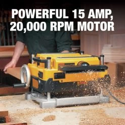 Dewalt DW735X 15 Amp 13 In. Two-Speed Corded Thickness Planer With Support Tables And Extra Knives -Tool Store dewndw735x l