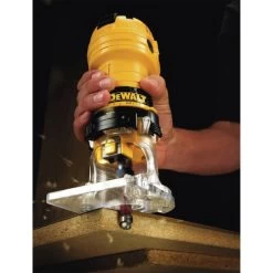Dewalt DWE6000 4.5 Amp Single Speed 1/4 In. Laminate Trimmer -Tool Store dewndwe6000 d