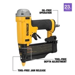 Dewalt DWFP2350K 23 Gauge Pin Nailer -Tool Store dewndwfp2350k e