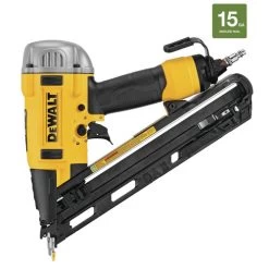 Dewalt DWFP72155 Precision Point 15-Gauge 2-1/2 In. DA Style Finish Nailer -Tool Store dewndwfp72155 e