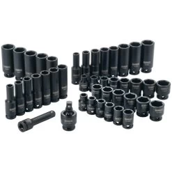 Dewalt DWMT19248 42-Piece 6-Point 3/8 In. Drive Combination Impact Socket Set