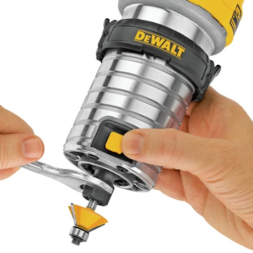 Dewalt DWP611 110V 7 Amp 1-1/4 HP Variable Speed Max Torque Corded Compact Router 14 Dewalt DWP611 110V 7 Amp 1-1/4 HP Variable Speed Max Torque Corded Compact Router - Image 14