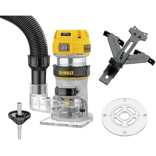 Dewalt DWP611 110V 7 Amp 1-1/4 HP Variable Speed Max Torque Corded Compact Router 5 Dewalt DWP611 110V 7 Amp 1-1/4 HP Variable Speed Max Torque Corded Compact Router - Image 5