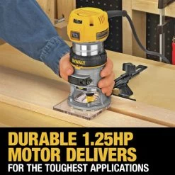 Dewalt DWP611 110V 7 Amp 1-1/4 HP Variable Speed Max Torque Corded Compact Router 27 Dewalt DWP611 110V 7 Amp 1-1/4 HP Variable Speed Max Torque Corded Compact Router -Tool Store dewndwp611 n