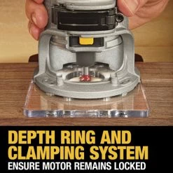 Dewalt DWP611 110V 7 Amp 1-1/4 HP Variable Speed Max Torque Corded Compact Router 31 Dewalt DWP611 110V 7 Amp 1-1/4 HP Variable Speed Max Torque Corded Compact Router -Tool Store dewndwp611 r