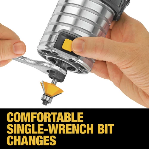 Dewalt DWP611 110V 7 Amp 1-1/4 HP Variable Speed Max Torque Corded Compact Router 13 Dewalt DWP611 110V 7 Amp 1-1/4 HP Variable Speed Max Torque Corded Compact Router - Image 13