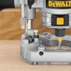 Dewalt DWP611PK 110V 7 Amp Variable Speed 1-1/4 HP Corded Compact Router With LED Combo Kit -Tool Store dewndwp611pk c