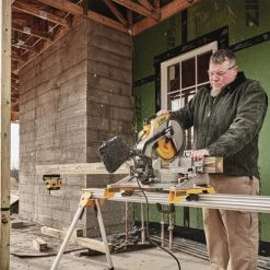 Dewalt DWS715 120V 15 Amp 12 In. Corded Single Bevel Compound Miter Saw -Tool Store dewndws715 l