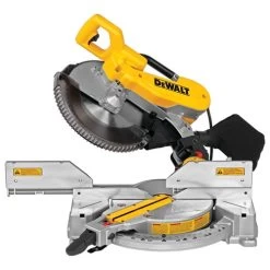 Dewalt DWS716 120V 15 Amp Electric Double-Bevel Compound 12 In. Corded Miter Saw -Tool Store dewndws716 d