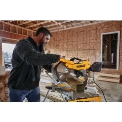 Dewalt DWS716 120V 15 Amp Electric Double-Bevel Compound 12 In. Corded Miter Saw -Tool Store dewndws716 k