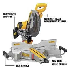 Dewalt DWS780 12 In. Double Bevel Sliding Compound Miter Saw 37 Dewalt DWS780 12 In. Double Bevel Sliding Compound Miter Saw -Tool Store dewndws780 s