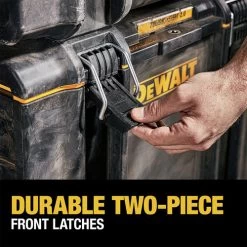 Dewalt DWST08400 21-3/4 In. X 14-3/4 In. X 16-1/4 In. ToughSystem 2.0 Tool Box - X-Large, Black -Tool Store dewndwst08400 j