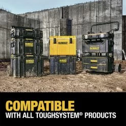 Dewalt DWST08400 21-3/4 In. X 14-3/4 In. X 16-1/4 In. ToughSystem 2.0 Tool Box - X-Large, Black -Tool Store dewndwst08400 l