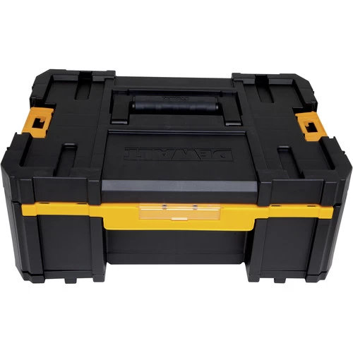 Dewalt DWST17803 12-1/4 In. X 16-3/4 In. X 6-7/8 In. TSTAK III Single Deep Drawer Organizer - Black/Yellow 1 Dewalt DWST17803 12-1/4 In. X 16-3/4 In. X 6-7/8 In. TSTAK III Single Deep Drawer Organizer - Black/Yellow