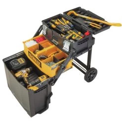 Dewalt DWST20880 16.33 In. X 21.66 In. X 28.83 In. Multi-Level Workshop - Black/Yellow -Tool Store dewndwst20880 b