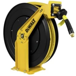 Dewalt DXCM024-0344 1/2 In. X 50 Ft. Double Arm Auto Retracting Air Hose Reel -Tool Store dewndxcm024 0344 e