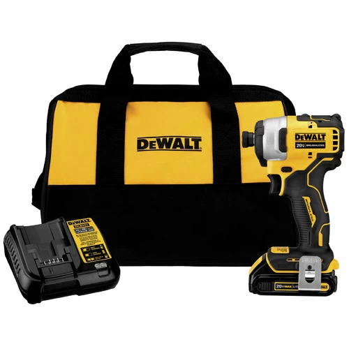 Factory Reconditioned Dewalt DCF809C1R ATOMIC 20V MAX Brushless Lithium-Ion Compact 1/4 In. Cordless Impact Driver Kit (1.3 Ah) 1 Factory Reconditioned Dewalt DCF809C1R ATOMIC 20V MAX Brushless Lithium-Ion Compact 1/4 In. Cordless Impact Driver Kit (1.3 Ah)