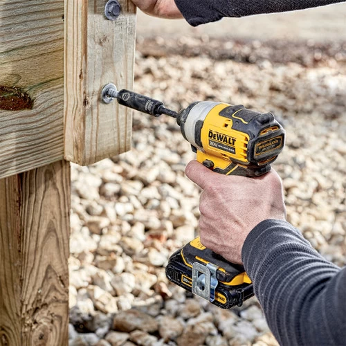 Factory Reconditioned Dewalt DCF809C1R ATOMIC 20V MAX Brushless Lithium-Ion Compact 1/4 In. Cordless Impact Driver Kit (1.3 Ah) 7 Factory Reconditioned Dewalt DCF809C1R ATOMIC 20V MAX Brushless Lithium-Ion Compact 1/4 In. Cordless Impact Driver Kit (1.3 Ah) - Image 7