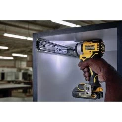 Factory Reconditioned Dewalt DCF809C2R ATOMIC 20V MAX Brushless Lithium-Ion Compact 1/4 In. Cordless Impact Driver Kit (1.3 Ah) -Tool Store dewrdcf809c2r f