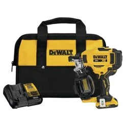 Factory Reconditioned Dewalt DCN45RND1R 20V MAX Brushless Lithium-Ion 15 Degree Cordless Coil Roofing Nailer Kit (2 Ah)