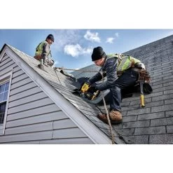 Factory Reconditioned Dewalt DCN45RND1R 20V MAX Brushless Lithium-Ion 15 Degree Cordless Coil Roofing Nailer Kit (2 Ah) -Tool Store dewrdcn45rnd1r i