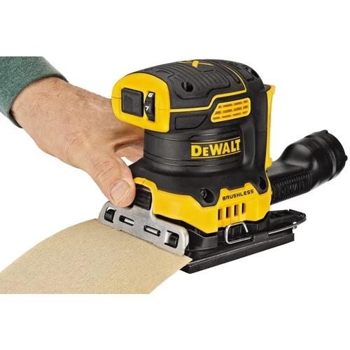 Factory Reconditioned Dewalt DCW200BR 20V MAX XR Brushless Lithium-Ion 1/4 Sheet Cordless Variable Speed Sander (Tool Only) 6 Factory Reconditioned Dewalt DCW200BR 20V MAX XR Brushless Lithium-Ion 1/4 Sheet Cordless Variable Speed Sander (Tool Only) - Image 6
