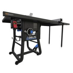 Delta 36-5152T2 15 Amp 52 In. Contractor Table Saw With Cast Extensions -Tool Store dtbn36 5152t2 b