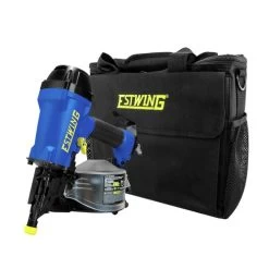 Estwing ECN65 15 Degree 2-1/2 In. Pneumatic Coil Siding Nailer With Bag