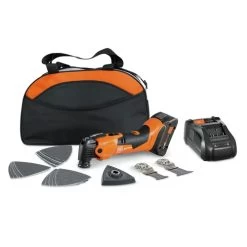 Fein 71293866090 MULTIMASTER AMM 500 AMPShare 4 Ah Cordless Oscillating Multi-Tool Kit (4 Ah)