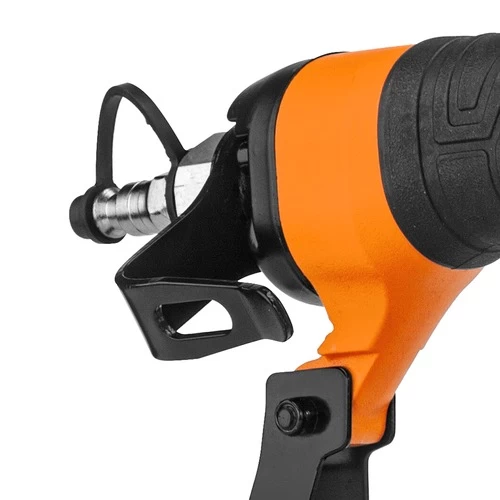 Freeman G2ST9040 2nd Generation Pneumatic 18 Ga. 1-5/8 In. Narrow Crown Stapler With Adjustable Metal Belt Hook And 1/4 In. NPT Air Connector 6 Freeman G2ST9040 2nd Generation Pneumatic 18 Ga. 1-5/8 In. Narrow Crown Stapler With Adjustable Metal Belt Hook And 1/4 In. NPT Air Connector - Image 6