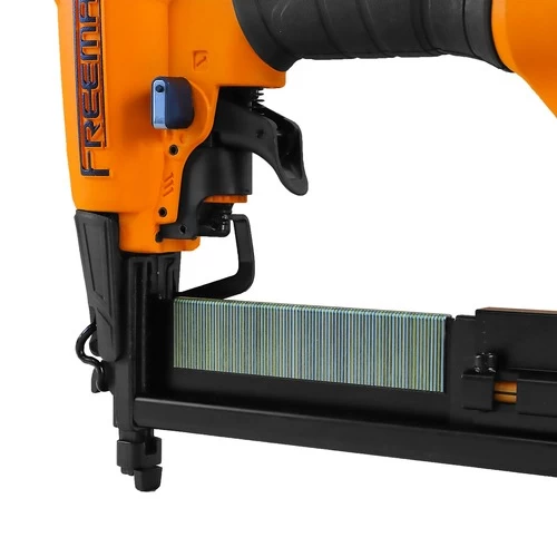 Freeman G2ST9040 2nd Generation Pneumatic 18 Ga. 1-5/8 In. Narrow Crown Stapler With Adjustable Metal Belt Hook And 1/4 In. NPT Air Connector 8 Freeman G2ST9040 2nd Generation Pneumatic 18 Ga. 1-5/8 In. Narrow Crown Stapler With Adjustable Metal Belt Hook And 1/4 In. NPT Air Connector - Image 8