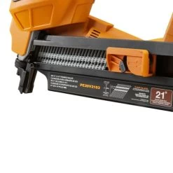 Freeman PE20V2183 20V Brushless Lithium-Ion 3-1/4 In. Cordless 21 Degree Framing Nailer Kit (4 Ah) -Tool Store fmnnpe20v2183 e