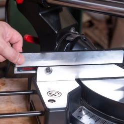 General International MS3008 15 Amp Sliding Compound 12 In. Electric Miter Saw -Tool Store gitnms3008 d