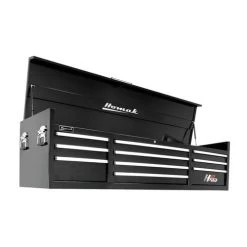 Homak BK02010720 72 In. H2Pro Series 10 Drawer Top Chest (Black)