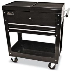 Homak BK06022704 27 In. 2 Drawer Mobile Tool Cart